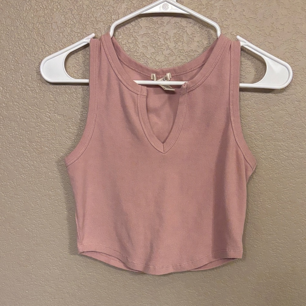 Bozzolo Pink Crop Top